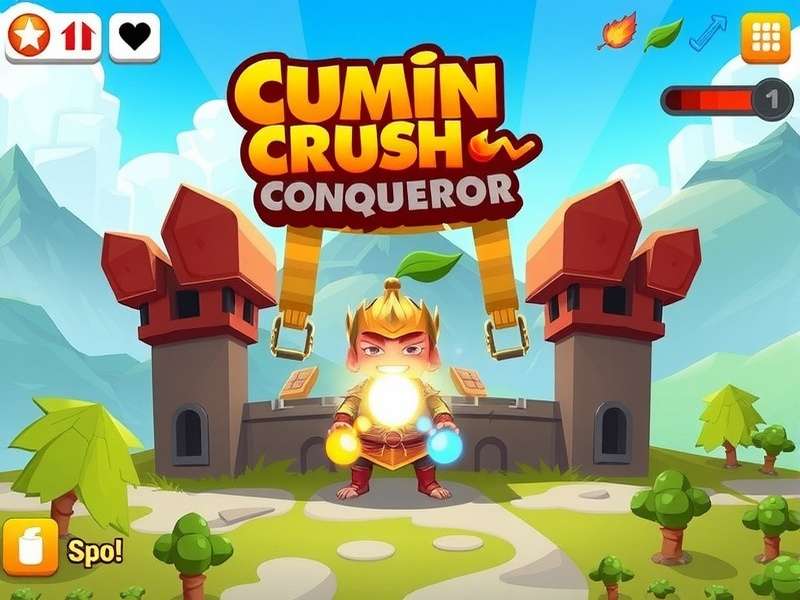 Cumin Crush Conqueror Gameplay Screenshot